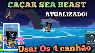 Como Caçar Sea Beast no Blox Fruits (Melhor Método✨) 