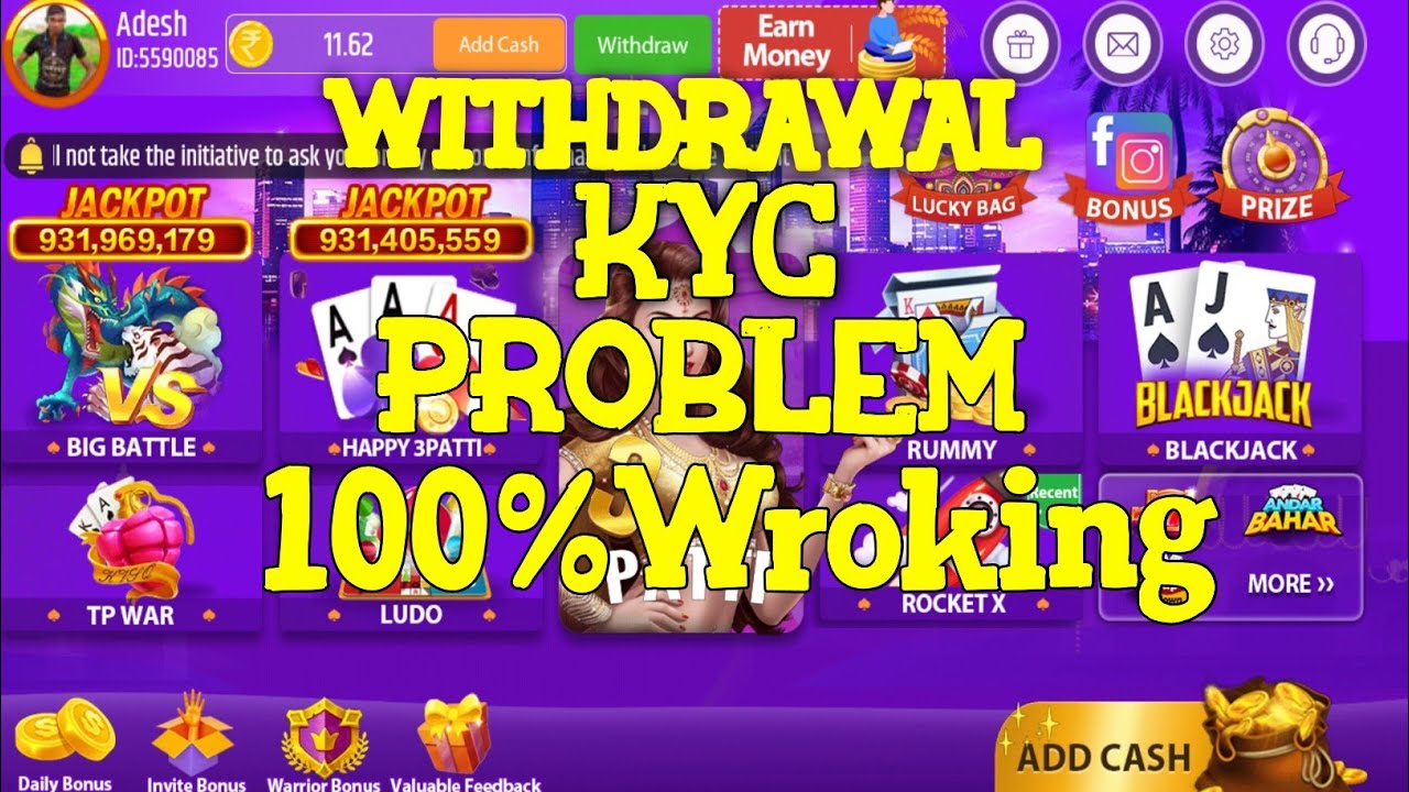 Win 101 withdrawal problem win 101 kyc problem win 101 kyc kaise kare