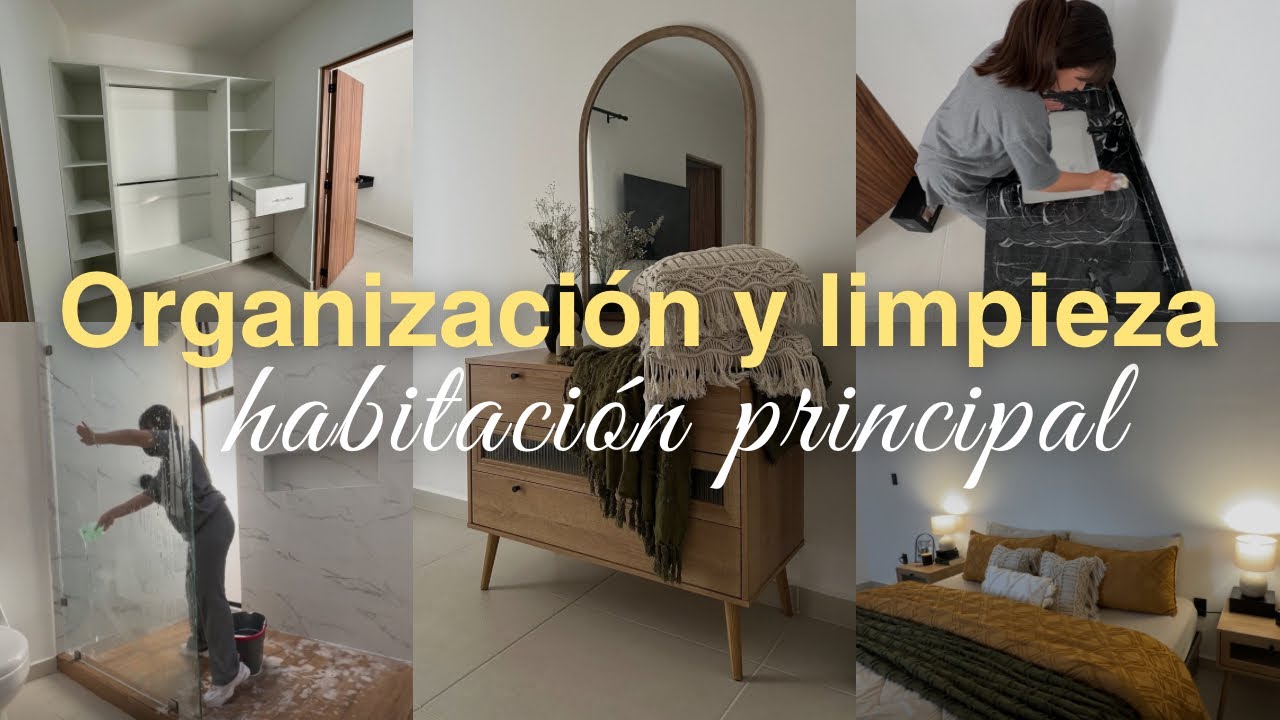 ✨Habitación LIMPIA Y ORGANIZADA ¡Cambio total! | Renovación con limpieza profunda y organización 🫧🧺