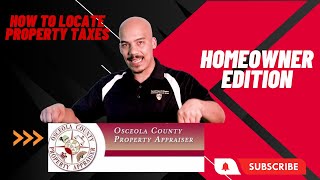 How to find property taxes- Homeowner Edition