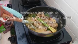 Tongseng kambing rumahan dgn menu yg simpel dan tanpa santan 😁