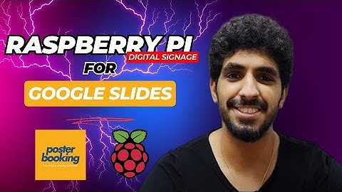 Displaying Google Slides on any screen using raspberry pi digital signage