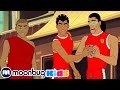 No El' in Team - SUPA STRIKAS | Football Cartoon | MOONBUG KIDS - Superheroes