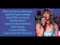 Glee  get it right lyrics