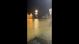 Thumbnail North Bend roads underwater amid massive flooding