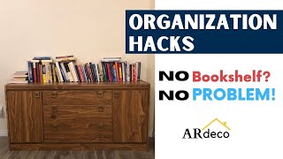 GOT TOO MUCH BOOKS But no bookshelf Here's the best way to organize them.