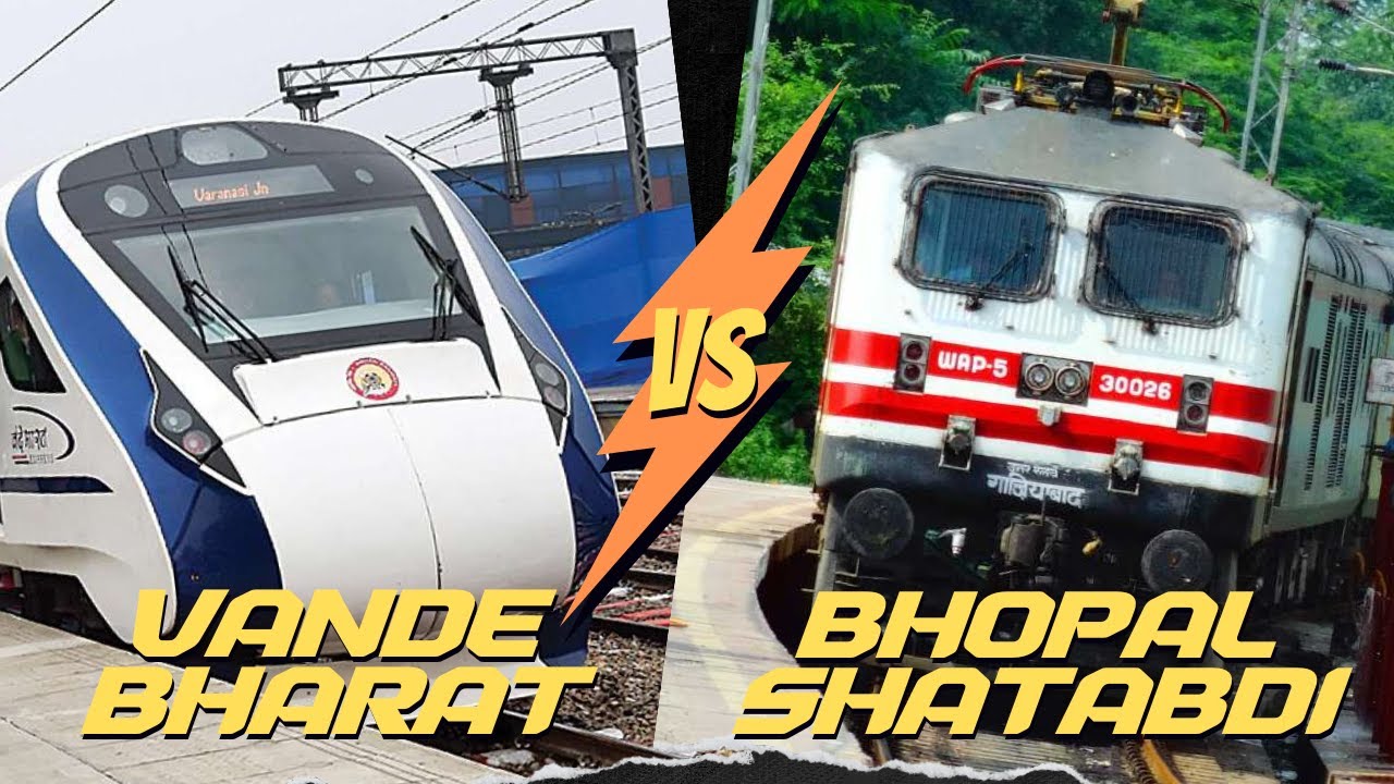 Vande Bharat Express Vs Bhopal Shatabdi Express Which Train Running vande-bharat-express-vs-bhopal-shatabdi-express-which-train-running