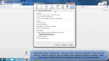 HOW TO SET MOZILLA FIREFOX 16.0.2 AS THE DEFAULT BROWSER IN WINDOWS 7