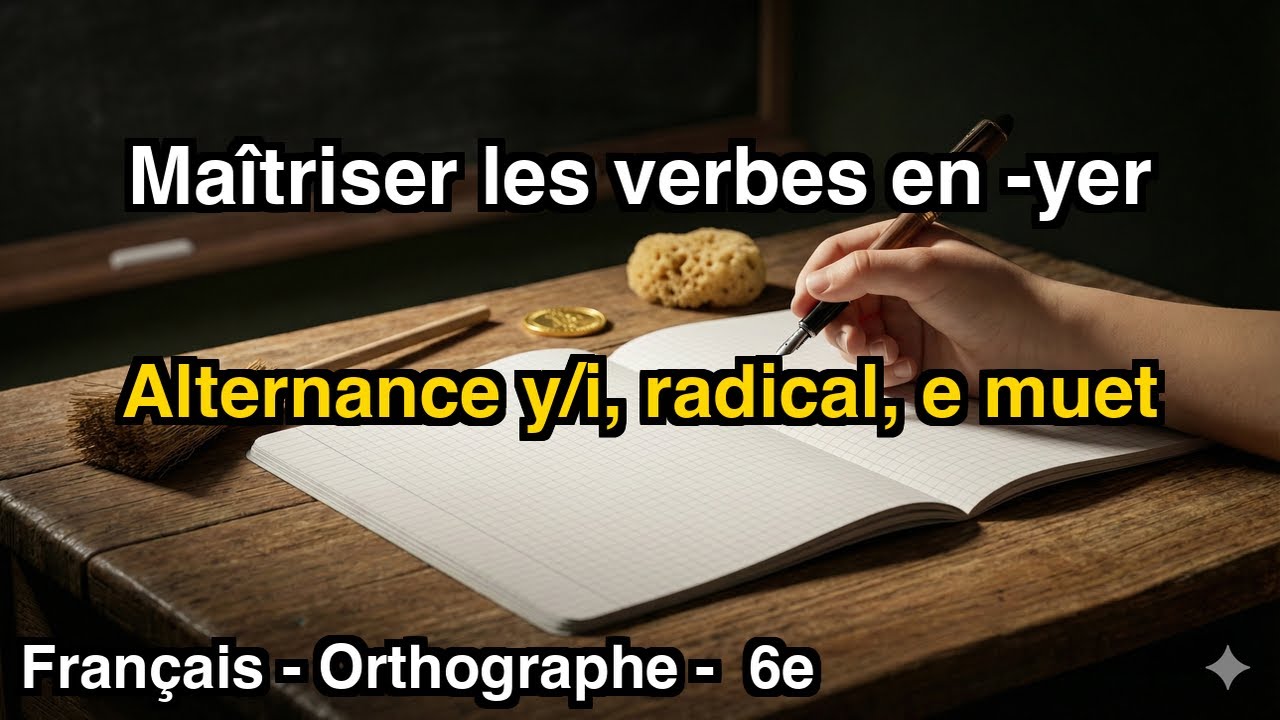 Maîtriser les Verbes en  YER
