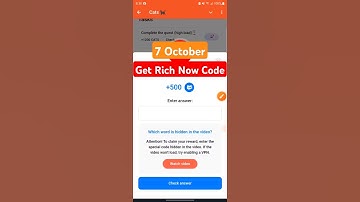 Cats New Video Code - Get Rich Now | Cats New Video Code Today 7 October #Catsvideocode #catscode