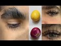 How to have very long eyelash _ in 3 minutes _ Surprising tips _ Onion &amp; Lemon _ Very easy