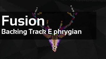 Fusion Jam Track E phrygian scale