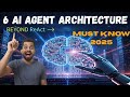 Top 6 AI Agent Architectures You Must Know in 2025 (Agentic AI Made Simple)