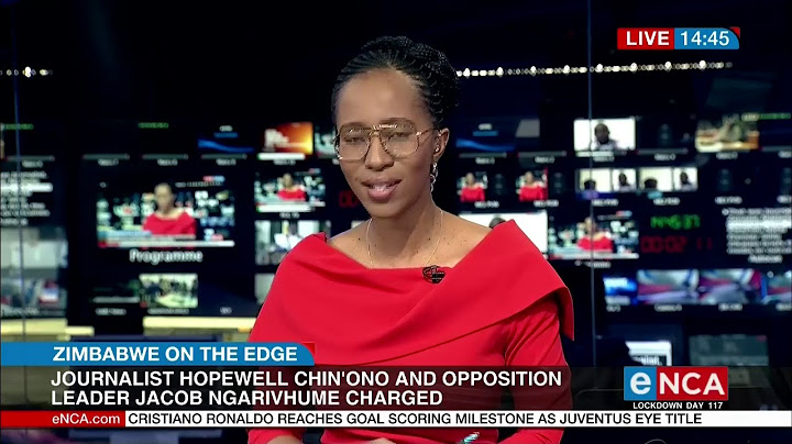 Journalist and opposition politician arrested in Zimbabwe