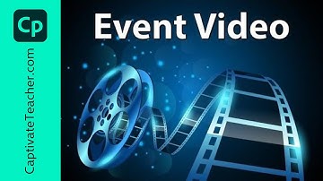 Event Video for Your Adobe Captivate 2019 eLearning