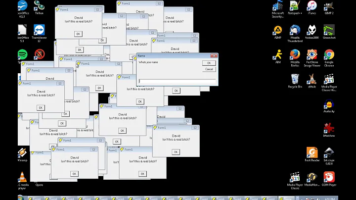 Scammer VS Anywork Trojan / He resorts to HURR DURR!