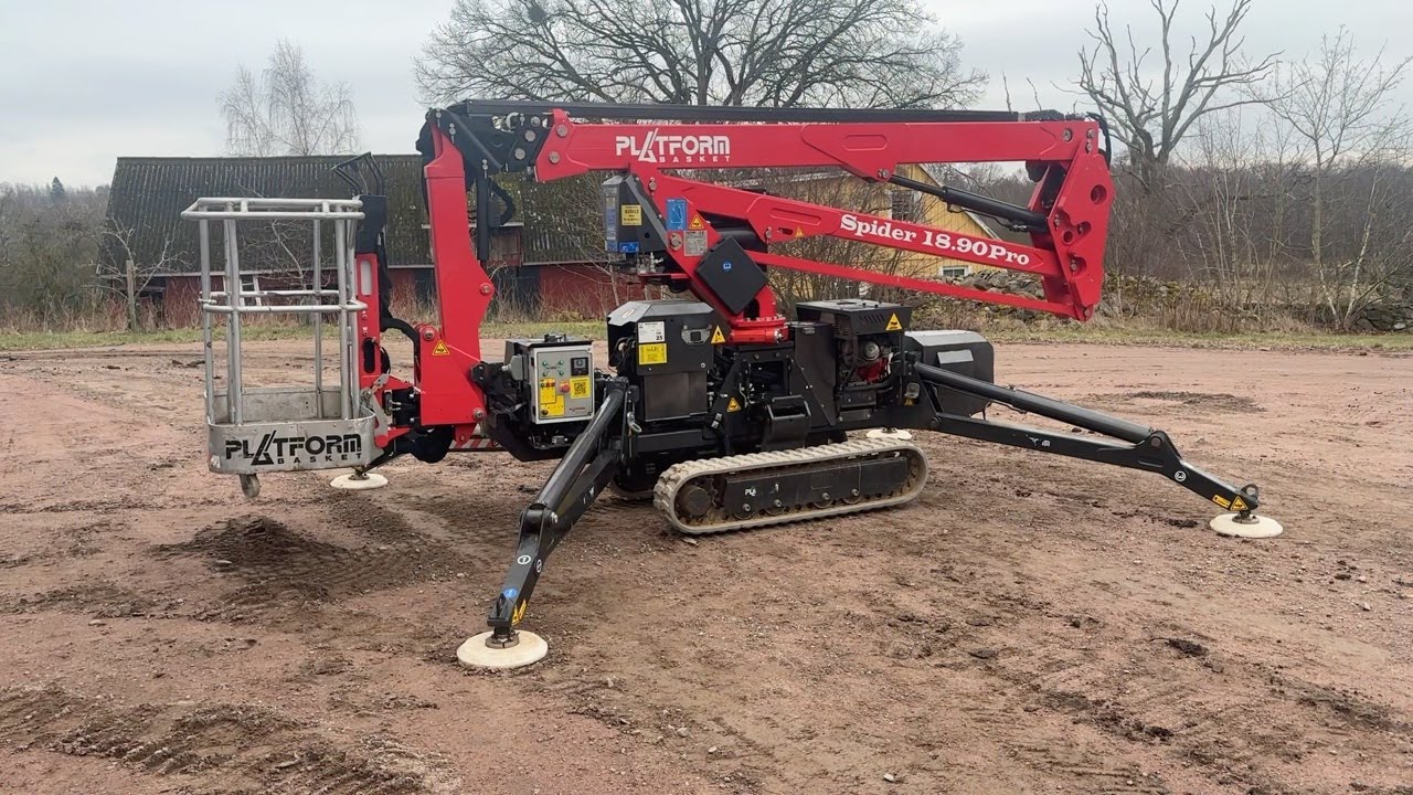 Köp Larvbandslift Platform Basket Spider 18.90 PRO - Hybrid på Klaravik