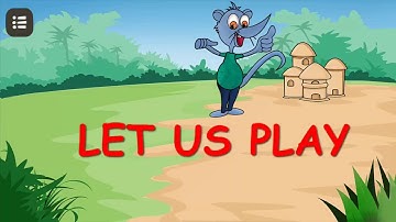 LET US PLAY | FIRST STANDARD| FIRST TERM| ENGLISH |QR CODE VIDEOS