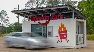 Introducing Speedy Eats - An Outdoors Unattended Retail Store.