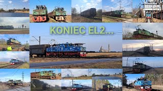 Koniec lokomotyw EL2 na polskich torach... 🐊