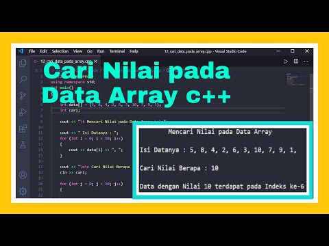 Video: Cara Menetapkan Nilai Ke Array