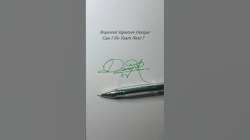 Signature style of my name❤️ #signature #shorts #calligraphy #writingskills