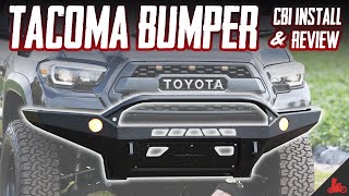 Toyota Tacoma CBI Baja Front Bumper Install & Review