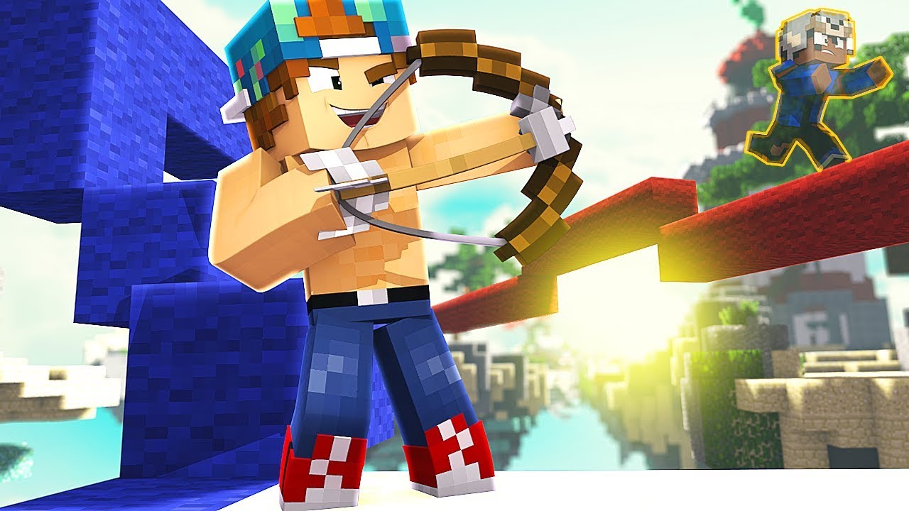 LUCKIEST SHOT EVER! | Minecraft Bed Wars