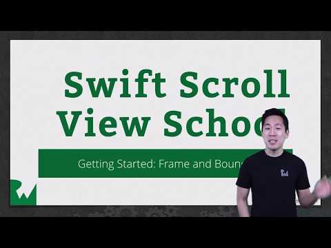 Frames vs Bounds - Beginning Scroll Views in iOS