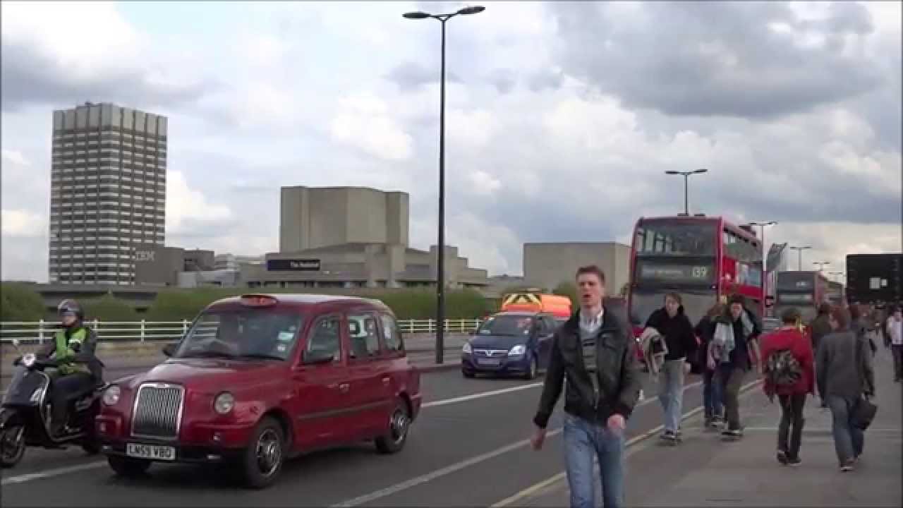 London Buses Stacked on Waterloo Bridge