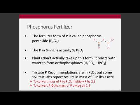 Video: Phosphate Fertilizers: What Is It? Types, Production And Application. What Fertilizers Are Classified As Phosphorus And What Are They For?