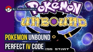Pokemon Unbound - Perfect IV Cheat Code
