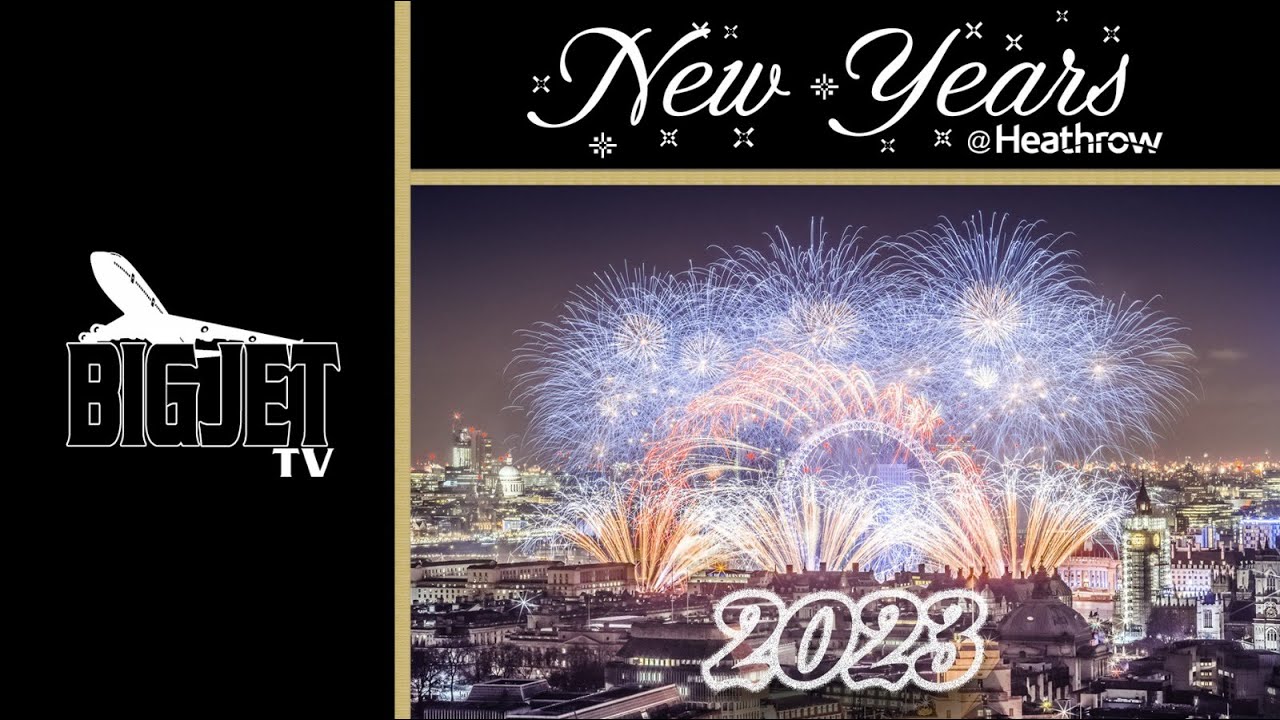 LIVE: New Year at London Heathrow Airport