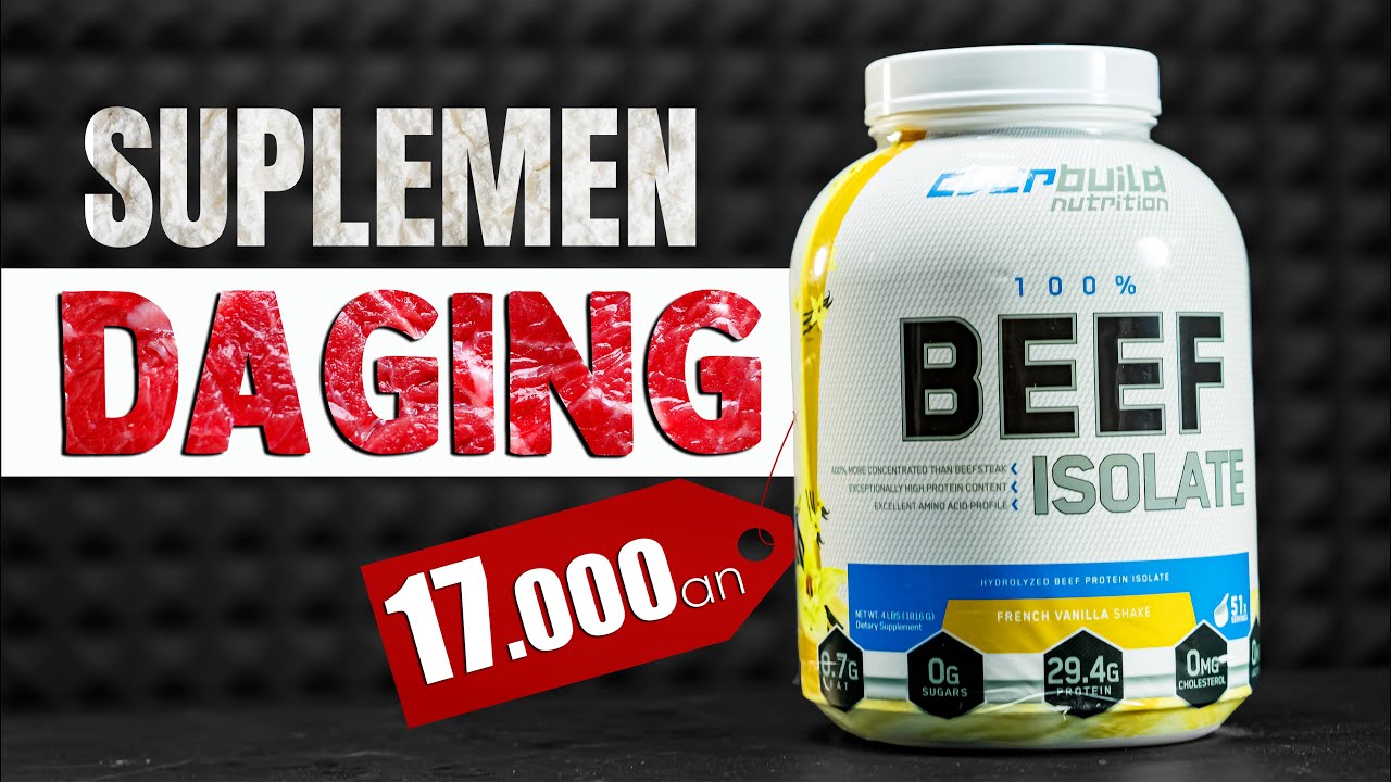 KELAS HYDROLYZED BEEF MEWAH DI HARGA YANG RAMAH | EVERBUILD BEEF PROTEIN ISOLATE