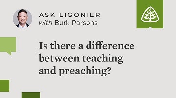 Is there a difference between teaching and preaching?