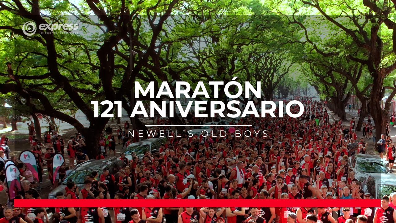 🥇 Express Telecomunicaciones en la Maratón de Newell's Old Boys