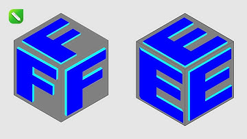 Cube Text Design | Corel Draw | Tips & Tricks