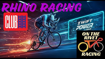 Zwift -Club Ladder 5v5 -Rowdy Rhinos vs On The Rivet Grit -Loop de Loop -2025/11/06