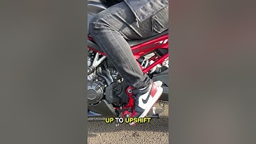 How to shift on a motorcycle...