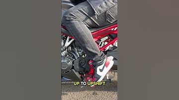 How to shift on a motorcycle...