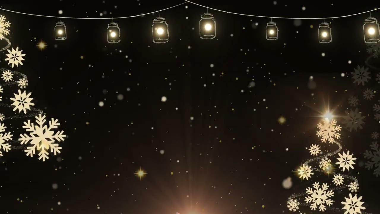 Christmas Background Loop Motion Graphics