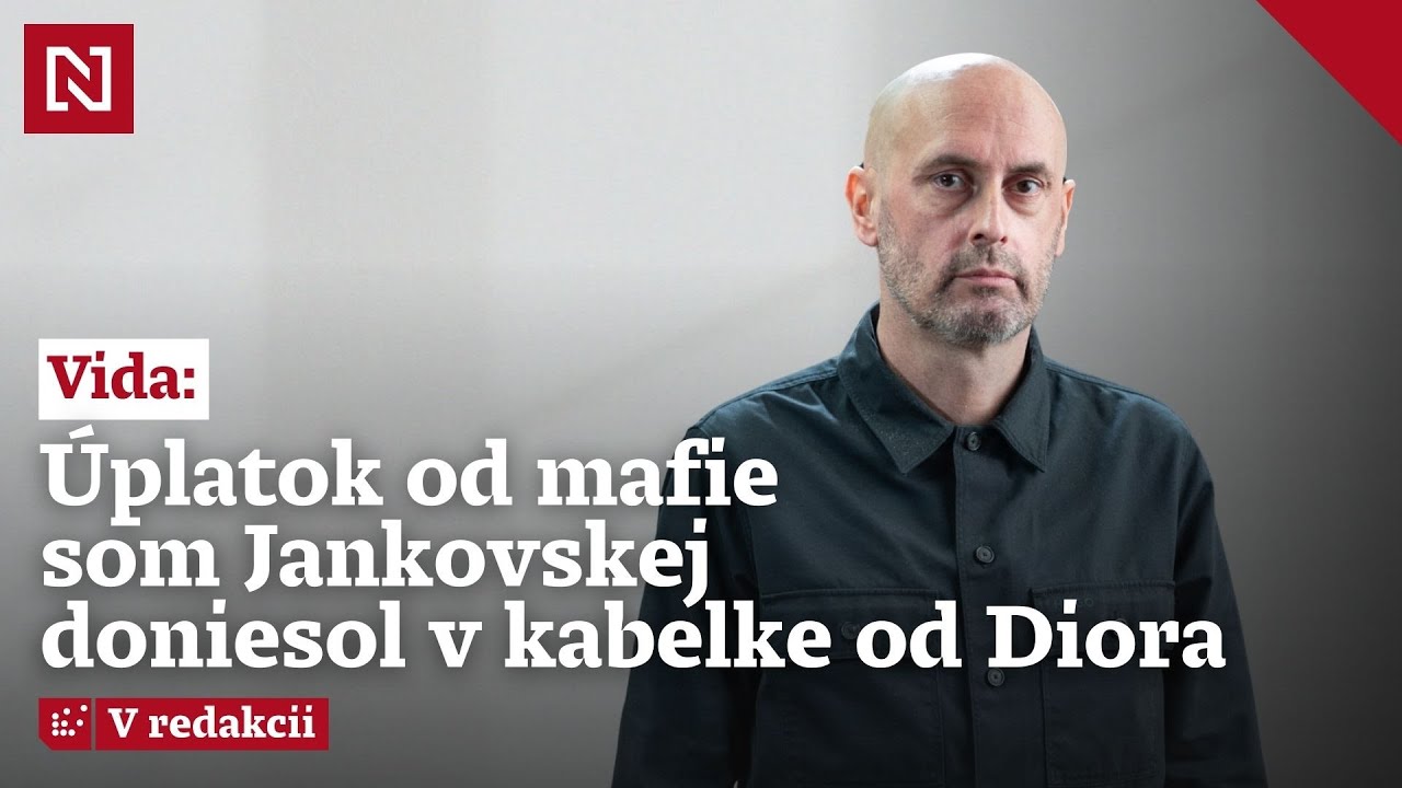 Bývalý člen podsvetia Vida: Úplatok od mafie som Jankovskej doniesol v kabelke od Diora