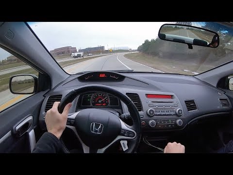 2008 Honda Civic Si Coupe - POV Test Drive (Binaural Audio)