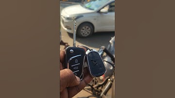 Hyundai i10 hanging remote to flip key remote modification |  om sai 9789054457
