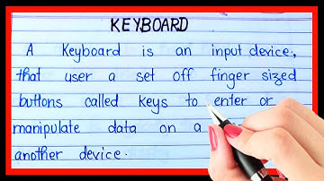 What is keyboard | Definition of keyboard | Keyboard kise kahte hai | Types of keyboard