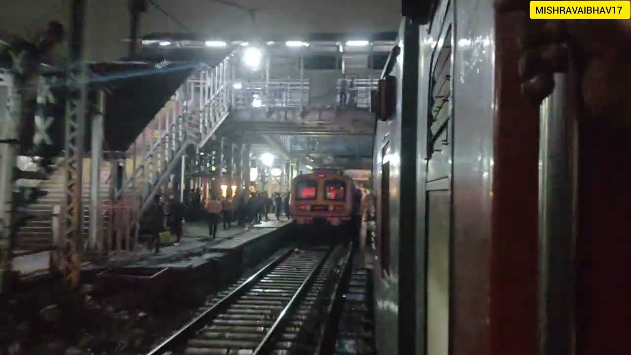 “12128 Intercity Express LHB Track Sounds | Mumbai Section 🔊🚆” #indianrailways #wdp4d #lhb #vlog 