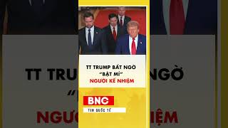 Tt Trump Bất Ngờ Bật Mí Người Kế Nhiệm