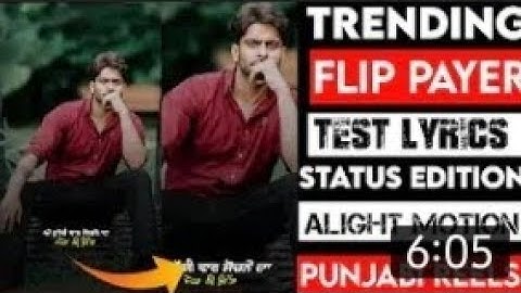 Alight Motion Flip Layer Video Editing Alight Motion Text Video Editing Status Love Tutorual