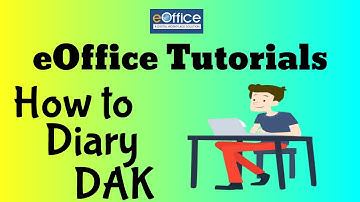 eOffice Tutorials CBIC | How to Diary Physical Dak in eOffice [ENGLISH]