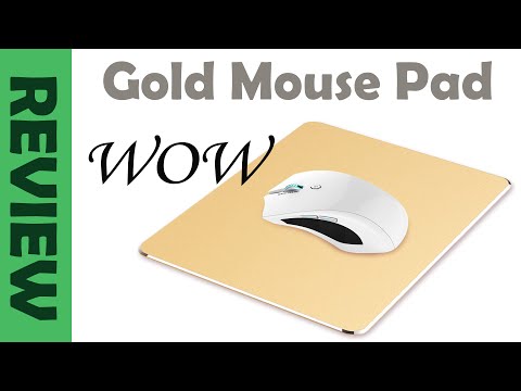 Gold Mouse Pad Tutorial - An Exercise in Frugality